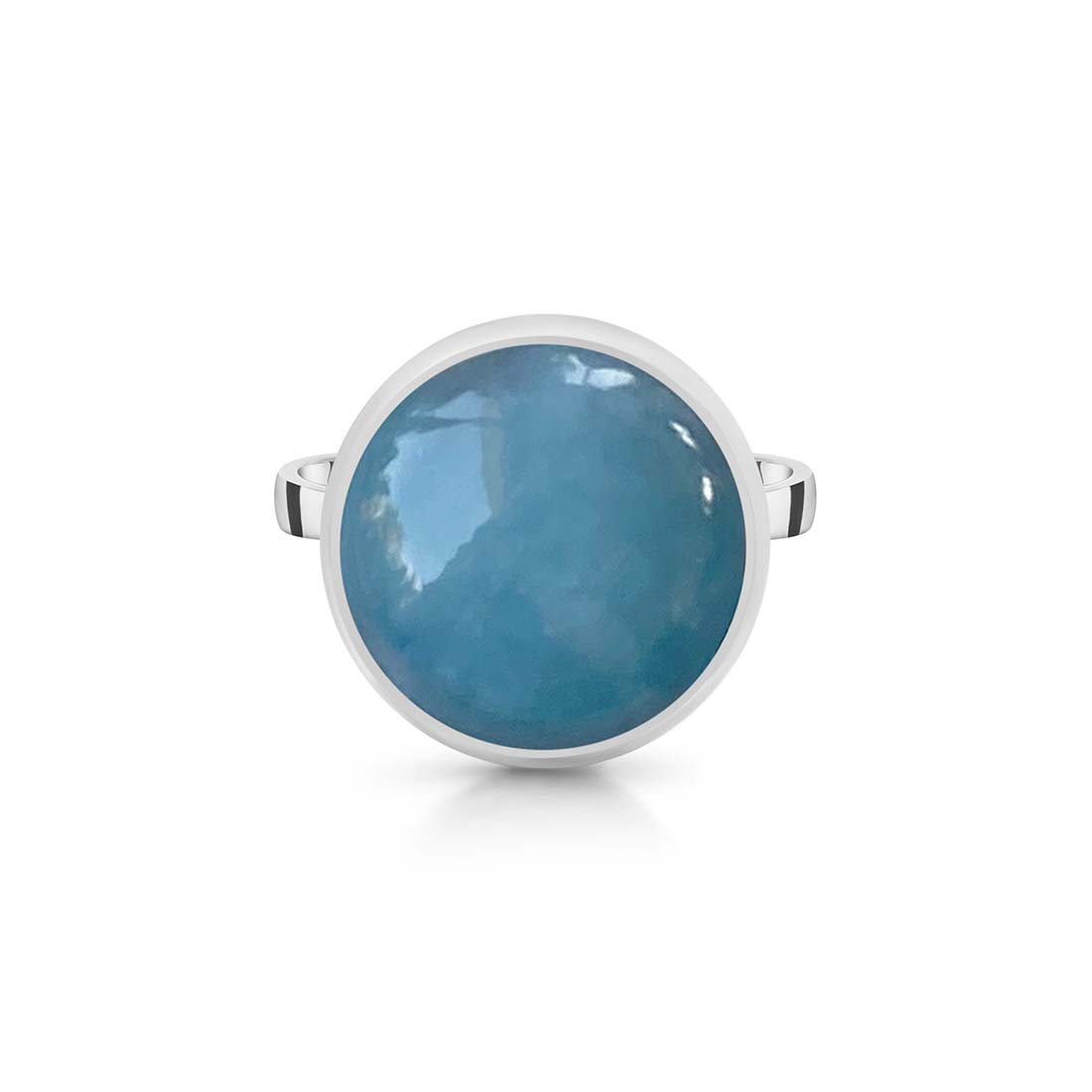 Aquamarine Adjustable Ring-(AQM-R-38)